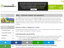 Tablet Screenshot of coltivazioneindoor.org